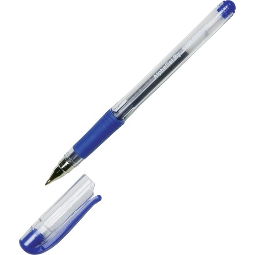 7520014845252, ALPHAGEL ROLLER BALL STICK PEN, BLUE INK, MEDIUM, DOZEN