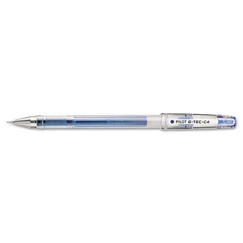 G-Tec-C Ultra Gel Ink Stick Pen, Blue Ink, .4mm, Dozen