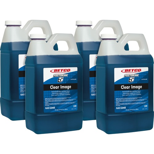 Betco Corporation  Cleaner, f/Glass/Surfaces, Conc, 1/2 Gal (2L), Blue