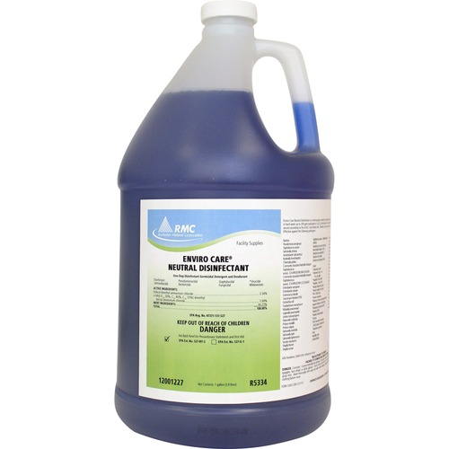 Rochester Midland Corporation  Neutral Disinfectant, Concentrate, 1Gal, 4/CT, BE