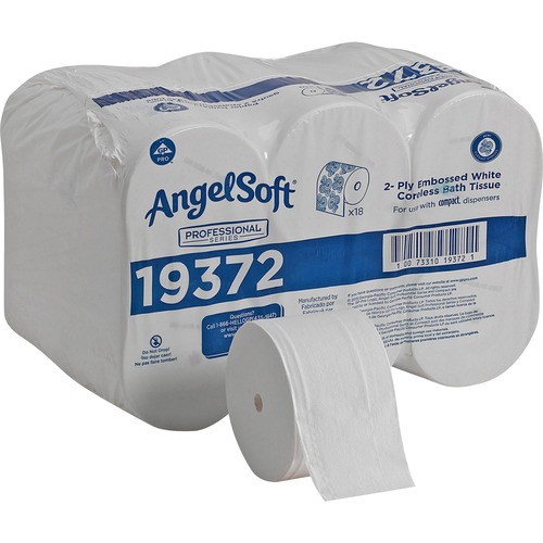 Coreless Bath Tissue, 1125 Sheets/roll, 18 Rolls/carton