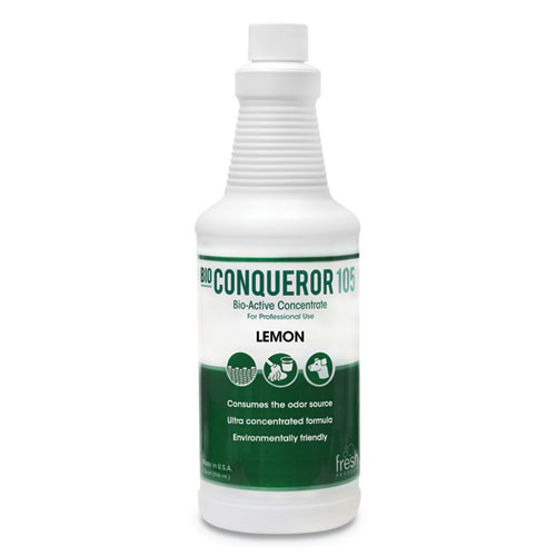 BIO CONQUEROR 105 ENZYMATIC ODOR COUNTERACTANT CONCENTRATE, CITRUS, 32 OZ, 12/CARTON