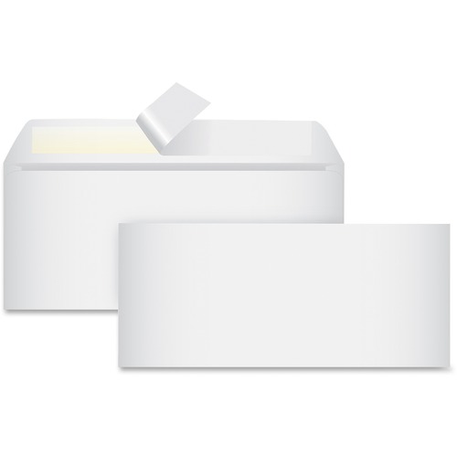 Peel-To-Seal Envelopes, No. 10, 100/BX, White