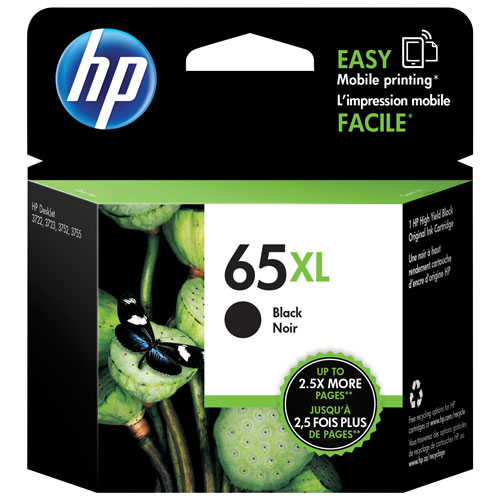 Hewlett-Packard  HP65XL Toner Cartridge, 300 Page Yield, Black
