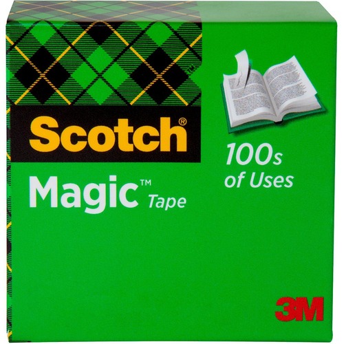 Magic Tape Refill, 1/2" X 1296", 1" Core, Clear