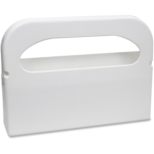 HEALTH GARDS SEAT COVER DISPENSER, 1/2-FOLD, WHITE, 16X3.25X11.5, 2/BX