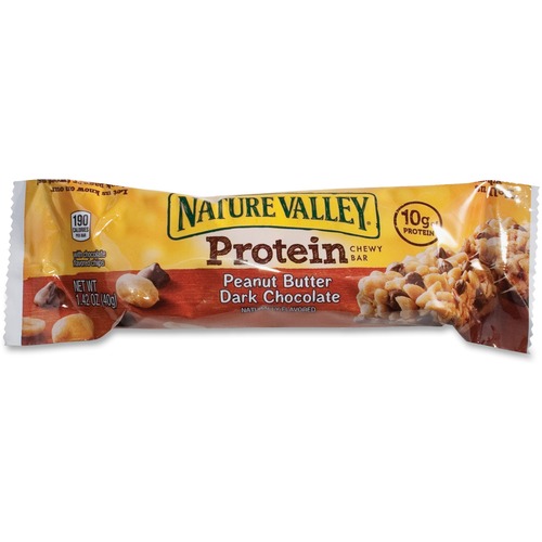 General Mills  Chewy Protein Bar,Peanut Butter/Dark Chocolate,16/BX