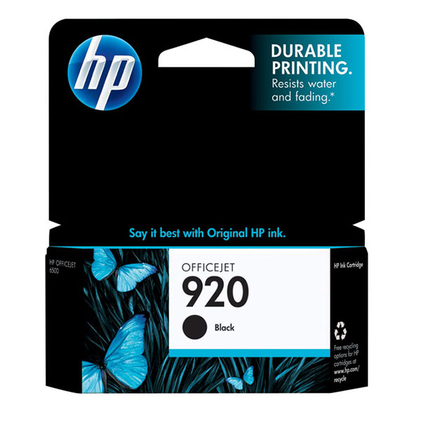 Hewlett-Packard  HP 920 Ink Cartridge, 420 Page Yield, Black