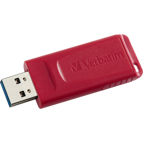 USB Flash Drive, Retractable, Security Feature, 64GB, RD