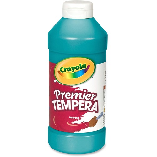 Tempera Paint, Premier, 16oz., Turquoise