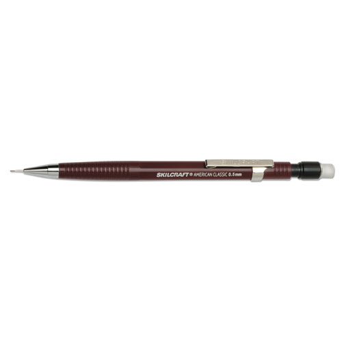 7520016522436, AMERICAN CLASSIC MECHANICAL PENCIL, 0.5MM, BURGUNDY, DOZEN