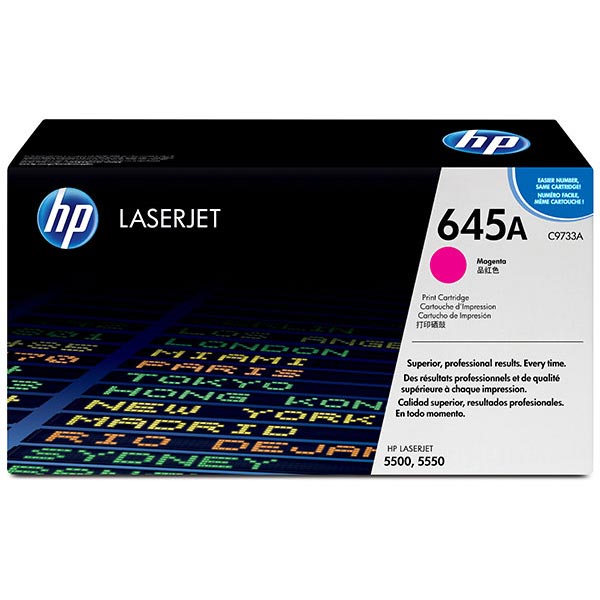 Hewlett-Packard  LaserJet Cartridge F/5500,12,000 Page Yield, Magenta