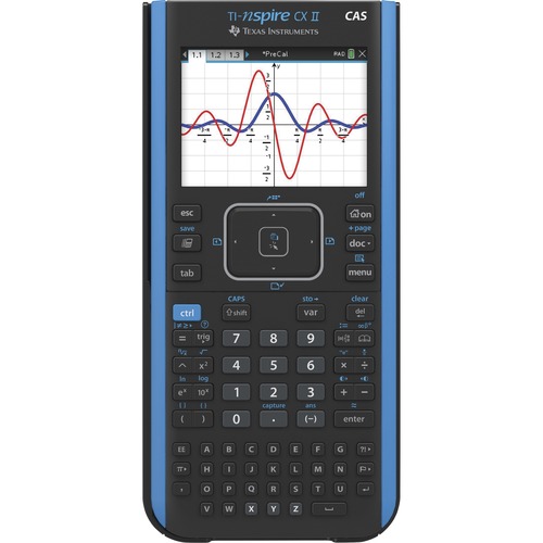 Graphing Calculator, CS II CAS, 7-1/4"Wx11-4/5"Lx2"H, Multi