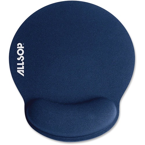 Mousepad Pro Memory Foam Mouse Pad With Wrist Rest, 9 X 10 X 1, Blue