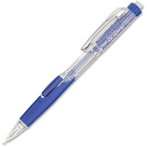 Twist-Erase Click Mechanical Pencil, 0.7 Mm, Blue Barrel