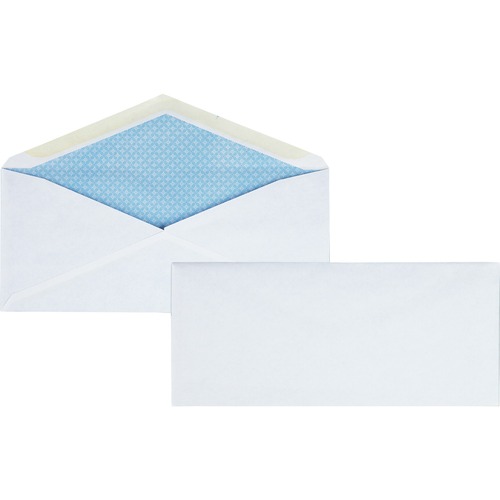 Business Source  Security Regular Envelopes,No. 10,4-1/8"x9-1/2",500/BX,WE