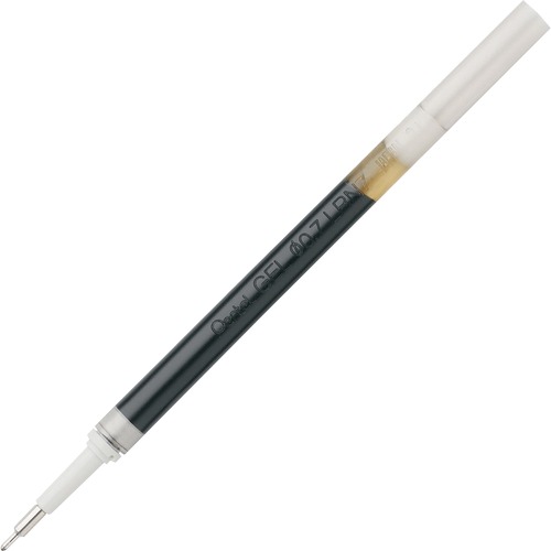 Refill For Pentel Energel Retractable Liquid Gel Pens, Medium, Black Ink