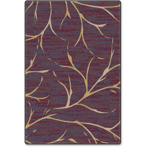 Moreland Rug, 6'x9', Plum Wine