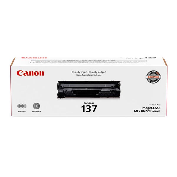 Canon (CRG-137) imageCLASS MF212 216 227 229 236 244 247 249 Toner Cartridge (2400 Yield)