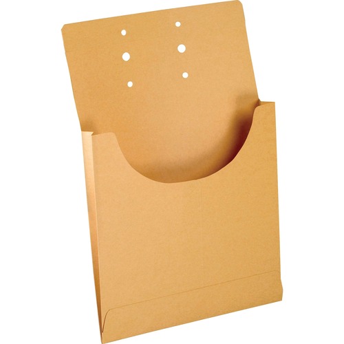 Expandable Retention Jackets, Legal/letter, Kraft Brown, 100/box