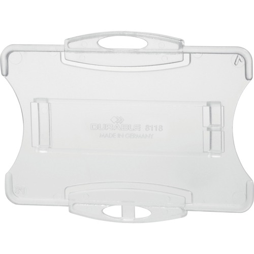 Replacement ID Card/Badge Holder, 10/BX, Clear