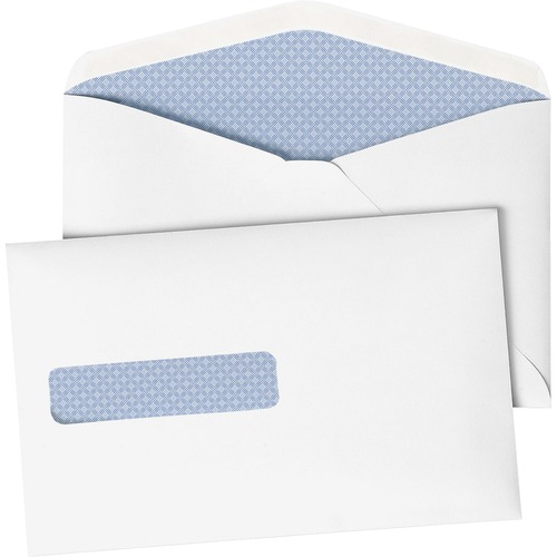 POSTAGE SAVING ENVELOPE, #6 5/8, COMMERCIAL FLAP, GUMMED CLOSURE, 6 X 9.5, WHITE, 500/PACK