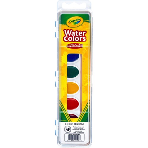 Artista Ii 8-Color Watercolor Set, 8 Assorted Colors