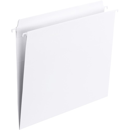 Hanging Folders,w/2-Ply Tabs,Straight Tab,Ltr,20/BX,White