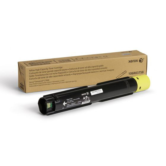 106R03758 HIGH-YIELD TONER, 10100 PAGE-YIELD, YELLOW