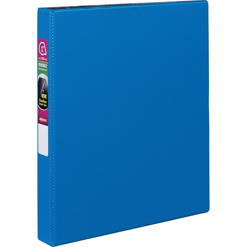 Durable Binder With Slant Rings, 11 X 8 1/2, 1", Blue