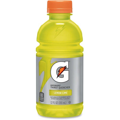 G-SERIES PERFORM 02 THIRST QUENCHER, LEMON-LIME, 12 OZ BOTTLE, 24/CARTON