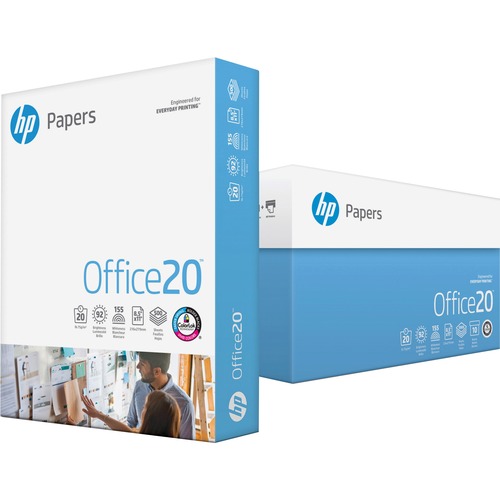 OFFICE20 PAPER, 92 BRIGHT, 20LB, 8-1/2 X 14, WHITE, 500 SHEETS/REAM