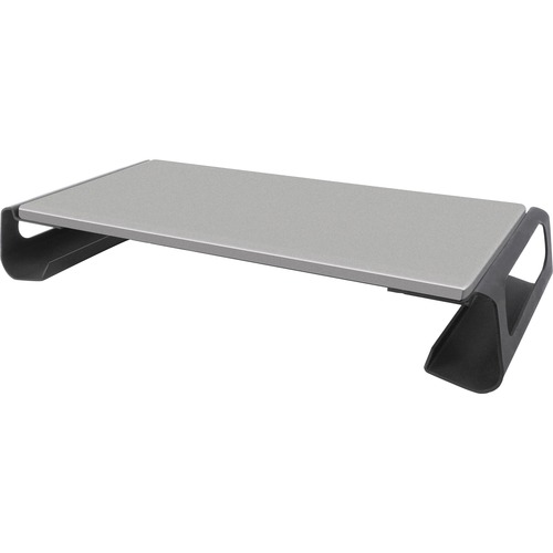 Monitor Stand, 19-1/10"Wx9-4/5"Dx3-1/5"H, Black/Gray