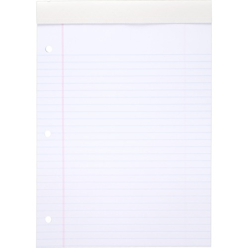 Legal Pad, College Rule, 70 Sheets, 8-1/2"x11", White