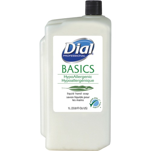 Basics Liquid Hand Soap, Fresh Floral, 1000ml Refill, 8/carton
