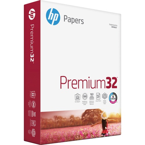 Premium Choice LaserJet Paper, 100 Brightness, 32lb, 8.5 x 11, White, 500 Sheets