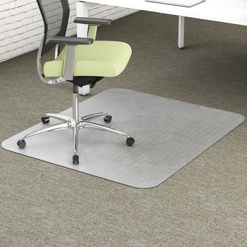 Environmat Recycled Anytime Use Chair Mat For Med Pile Carpet, 36 X 48, Clear
