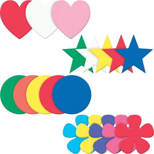 Wonderfoam Shapes Set, Extra-Large, 42/Set, Assorted