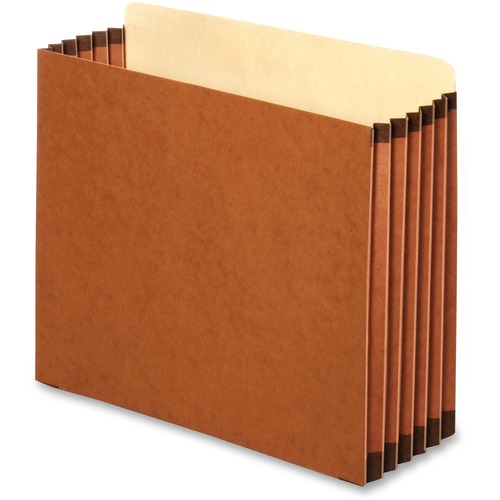 File Cabinet Pockets, Straight Cut, 1 Pocket, Letter, Redrope