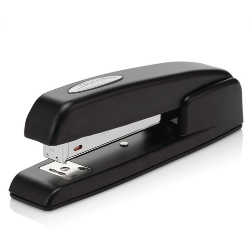 747 Business Full Strip Desk Stapler, 25-Sheet Capacity, Black