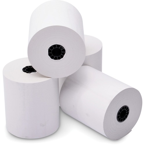 DIRECT THERMAL PRINTING THERMAL PAPER ROLLS, 3.13" X 119 FT, WHITE, 50/CARTON