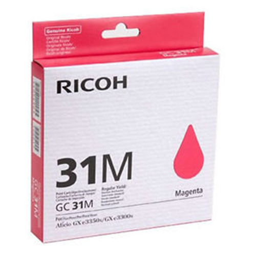 Ricoh Gelsprinter GX e3300N e3350N e5550N e7700N Magenta Ink Cartridge (1560 Yield)