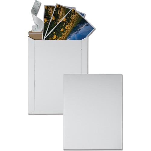 Photo/document Mailer, Redi Strip, 9 3/4 X 12 1/2, White, 25/box