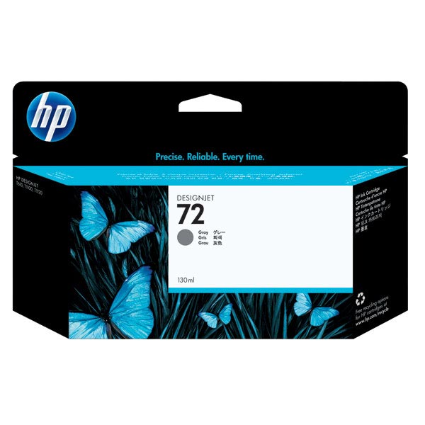Hewlett-Packard  HP 72 Ink Cartridge, 130ml, Gray