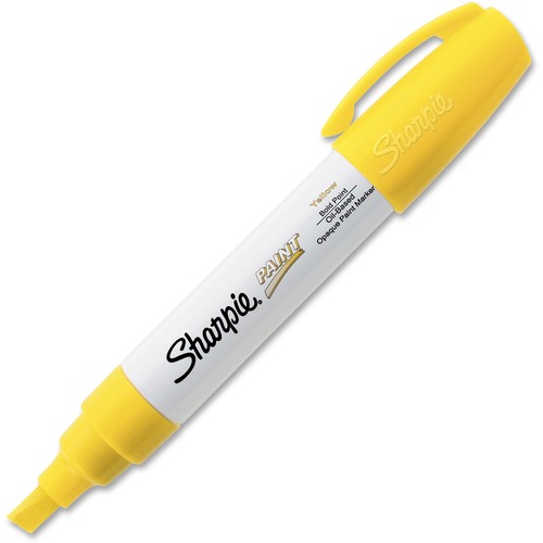Sharpie Paint Marker, Oil Base, Bold Point, Yellow