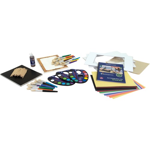 Art Integration Kit, Grade 4, 12-3/5"Wx19-1/4"Lx3-1/2"H, MI