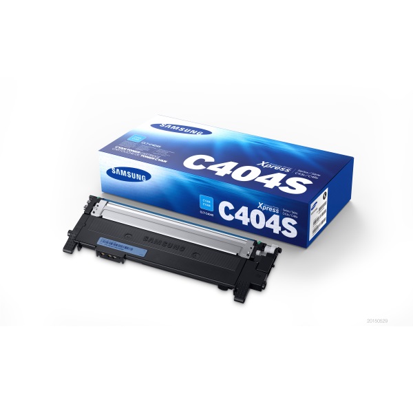Samsung CLT-C404S Cyan OEM Toner Cartridge