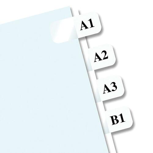 Laser Printable Index Tabs, 7/16 X 1, White, 675/pack