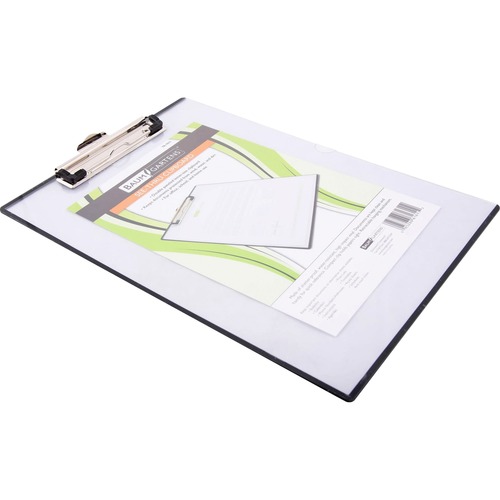 Quick Reference Clipboard, 1/2" Capacity, 8 1/2 X 11, Clear