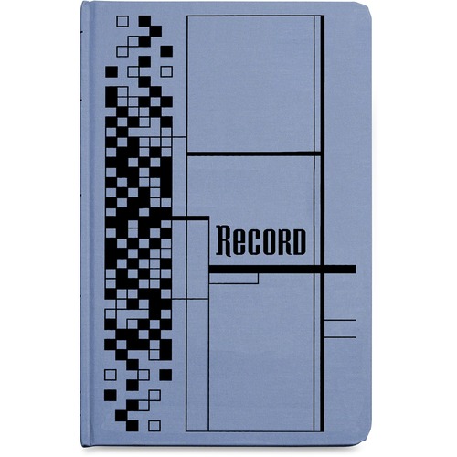 Record Ledger Book, Blue Cloth Cover, 500 7 1/4 X 11 3/4 Pages